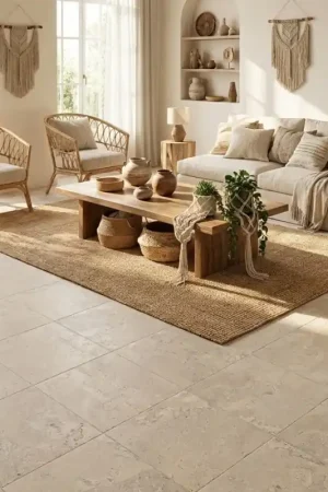 Carrelage Provenza Sand 60x60 – Travertin beige naturel Dernière Chance